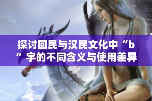 探讨回民与汉民文化中“b”字的不同含义与使用差异