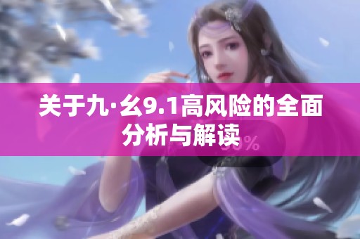 关于九·幺9.1高风险的全面分析与解读
