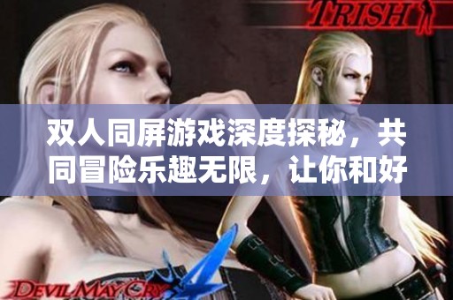 双人同屏游戏深度探秘，共同冒险乐趣无限，让你和好友畅享游戏的快乐时光！