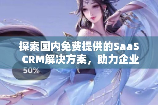 探索国内免费提供的SaaS CRM解决方案，助力企业管理与发展
