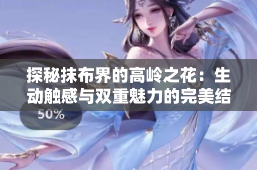 探秘抹布界的高岭之花：生动触感与双重魅力的完美结合