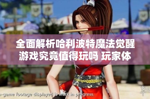 全面解析哈利波特魔法觉醒游戏究竟值得玩吗 玩家体验与游戏特色深度评测