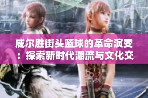 威尔胜街头篮球的革命演变：探索新时代潮流与文化交融的精彩之旅