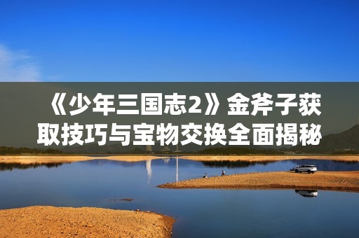 《少年三国志2》金斧子获取技巧与宝物交换全面揭秘，提升游戏体验的必看指南
