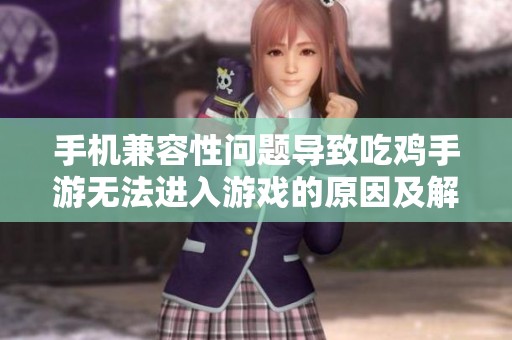 手机兼容性问题导致吃鸡手游无法进入游戏的原因及解决方案探讨