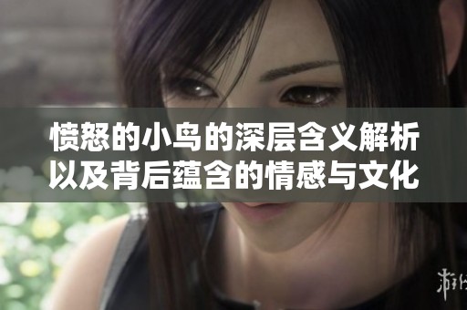 愤怒的小鸟的深层含义解析以及背后蕴含的情感与文化价值探讨