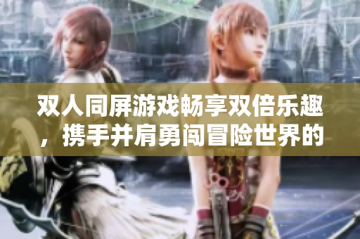 双人同屏游戏畅享双倍乐趣，携手并肩勇闯冒险世界的精彩体验之旅