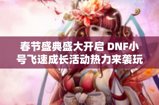 春节盛典盛大开启 DNF小号飞速成长活动热力来袭玩家畅享游戏乐趣