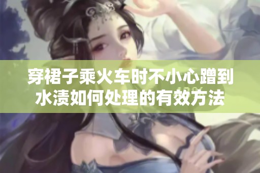 穿裙子乘火车时不小心蹭到水渍如何处理的有效方法