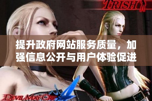 提升政府网站服务质量，加强信息公开与用户体验促进公众参与