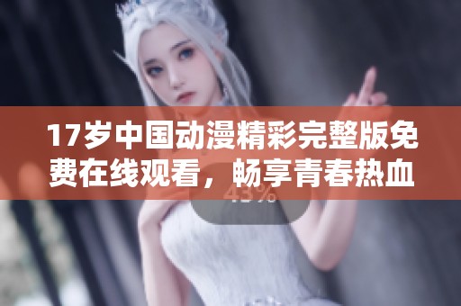 17岁中国动漫精彩完整版免费在线观看，畅享青春热血故事
