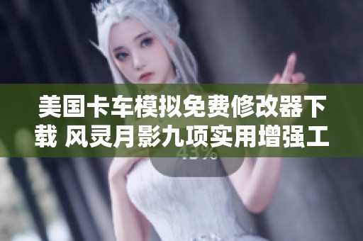 美国卡车模拟免费修改器下载 风灵月影九项实用增强工具介绍与使用指南