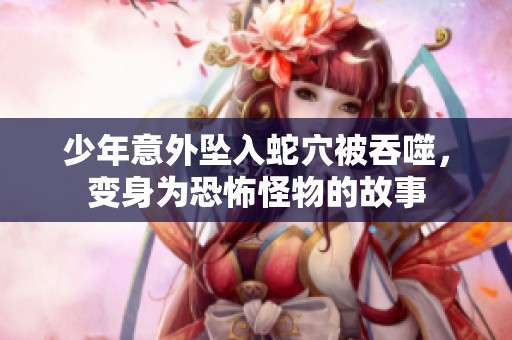 少年意外坠入蛇穴被吞噬，变身为恐怖怪物的故事