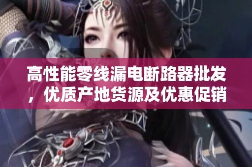 高性能零线漏电断路器批发，优质产地货源及优惠促销价格推荐