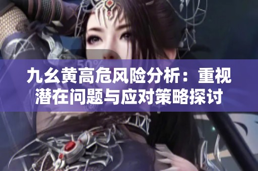九幺黄高危风险分析：重视潜在问题与应对策略探讨