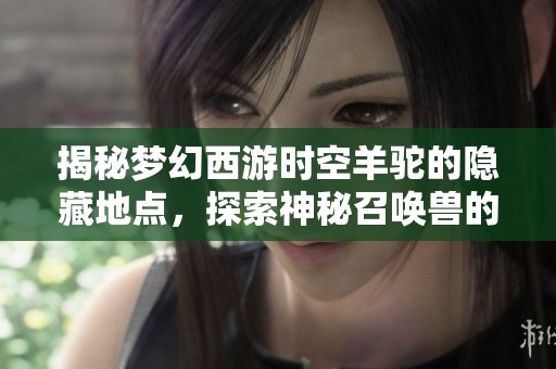 揭秘梦幻西游时空羊驼的隐藏地点，探索神秘召唤兽的踪迹与故事