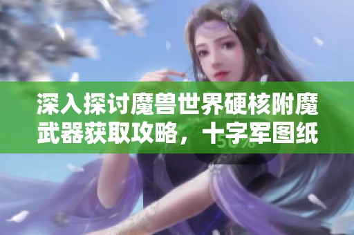 深入探讨魔兽世界硬核附魔武器获取攻略，十字军图纸助你掌控超强力量