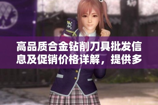 高品质合金钻削刀具批发信息及促销价格详解，提供多种产地货源选择
