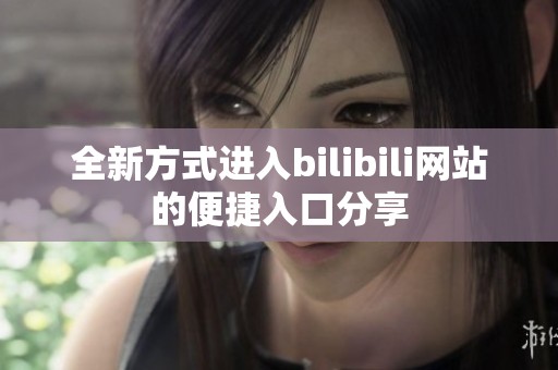 全新方式进入bilibili网站的便捷入口分享