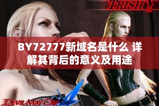 BY72777新域名是什么 详解其背后的意义及用途