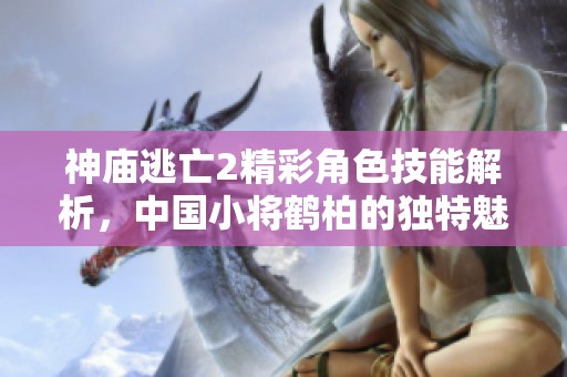 神庙逃亡2精彩角色技能解析，中国小将鹤柏的独特魅力