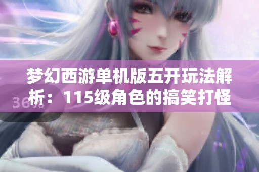 梦幻西游单机版五开玩法解析：115级角色的搞笑打怪之旅