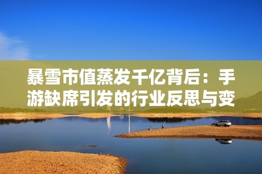 暴雪市值蒸发千亿背后：手游缺席引发的行业反思与变革