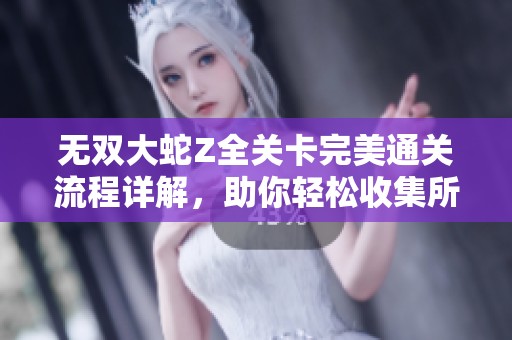 无双大蛇Z全关卡完美通关流程详解，助你轻松收集所有要素