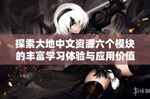 探索大地中文资源六个模块的丰富学习体验与应用价值
