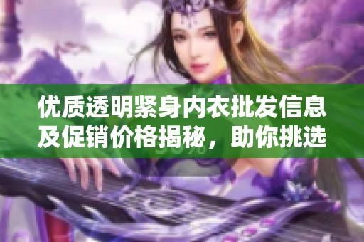 优质透明紧身内衣批发信息及促销价格揭秘，助你挑选时尚新潮内衣