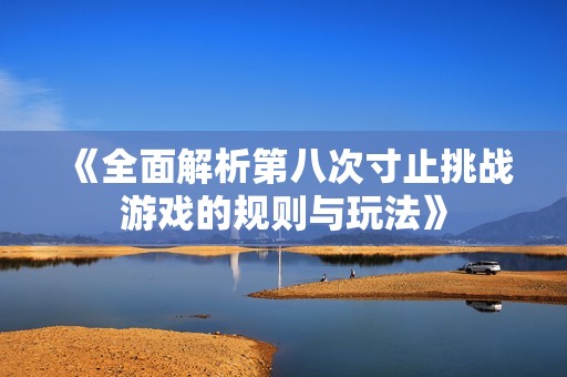 《全面解析第八次寸止挑战游戏的规则与玩法》