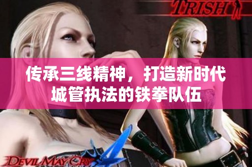 传承三线精神，打造新时代城管执法的铁拳队伍