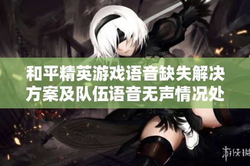 和平精英游戏语音缺失解决方案及队伍语音无声情况处理方法