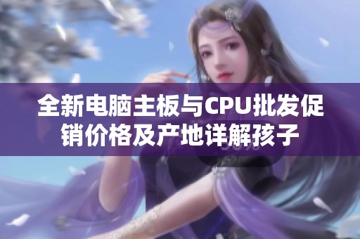 全新电脑主板与CPU批发促销价格及产地详解孩子