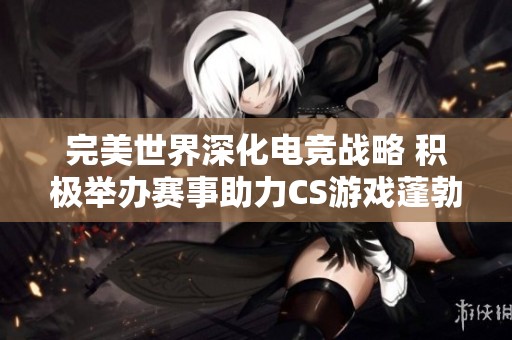 完美世界深化电竞战略 积极举办赛事助力CS游戏蓬勃发展