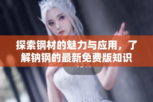 探索钢材的魅力与应用，了解钠钢的最新免费版知识
