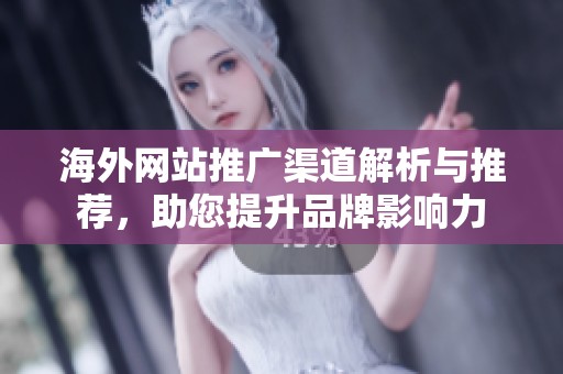 海外网站推广渠道解析与推荐，助您提升品牌影响力