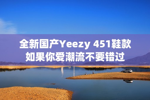 全新国产Yeezy 451鞋款如果你爱潮流不要错过