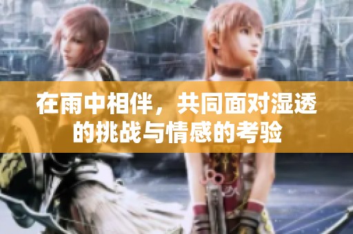 在雨中相伴，共同面对湿透的挑战与情感的考验