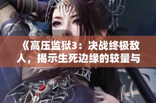 《高压监狱3：决战终极敌人，揭示生死边缘的较量与希望》