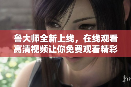 鲁大师全新上线，在线观看高清视频让你免费观看精彩内容