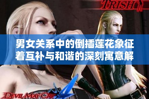 男女关系中的倒插莲花象征着互补与和谐的深刻寓意解析