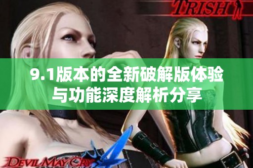 9.1版本的全新破解版体验与功能深度解析分享