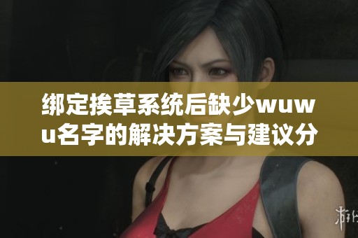 绑定挨草系统后缺少wuwu名字的解决方案与建议分享