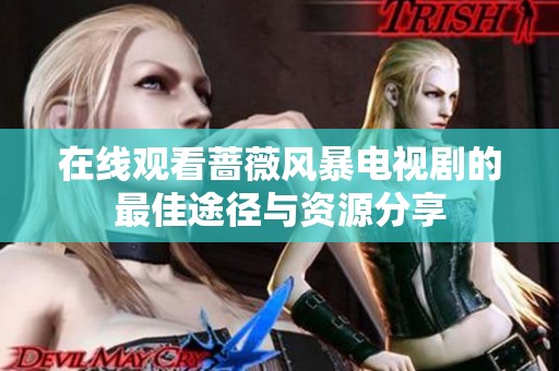 在线观看蔷薇风暴电视剧的最佳途径与资源分享
