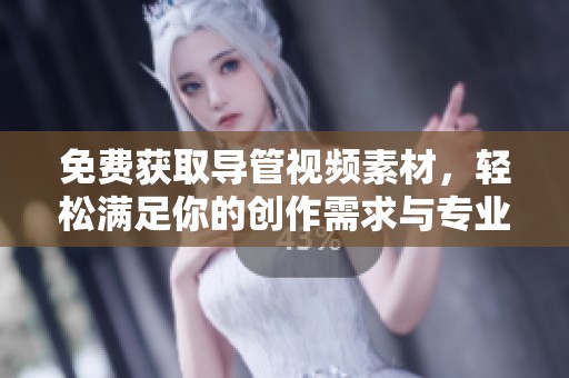 免费获取导管视频素材，轻松满足你的创作需求与专业项目使用