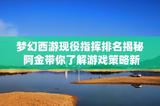 梦幻西游现役指挥排名揭秘 阿金带你了解游戏策略新风潮