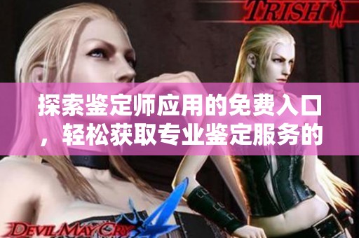 探索鉴定师应用的免费入口，轻松获取专业鉴定服务的最佳途径