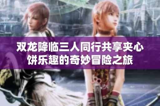 双龙降临三人同行共享夹心饼乐趣的奇妙冒险之旅