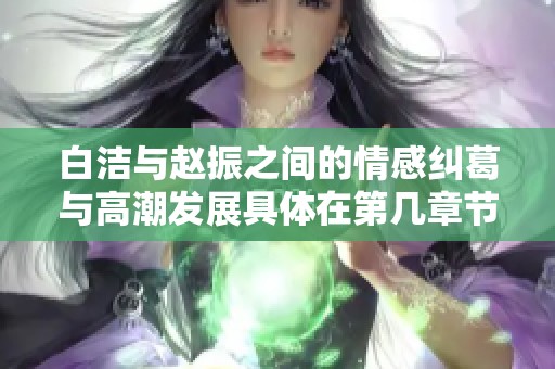 白洁与赵振之间的情感纠葛与高潮发展具体在第几章节中揭晓